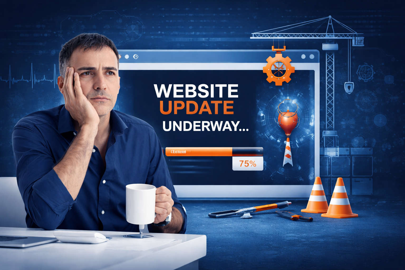 image for We'e Updating Our Website