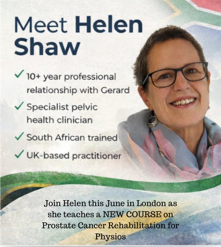 Meet Helen Shaw! A prostate Cancer rehabilitation specialist