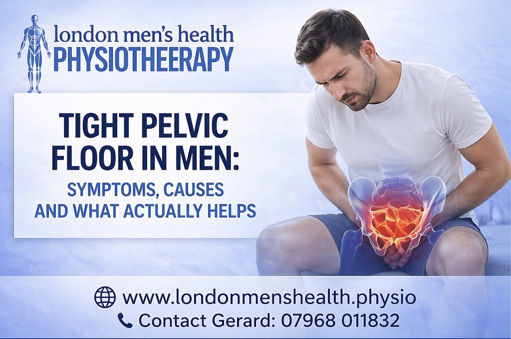 Tight Pelvic Floor in Men: Symptoms, Causes and What Actually Helps