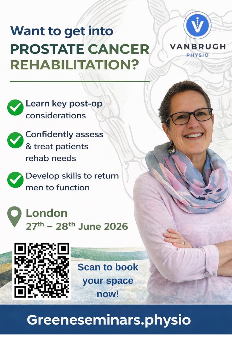 Our brilliant new Prostate Cancer rehalibitation Course is upcoming this June!