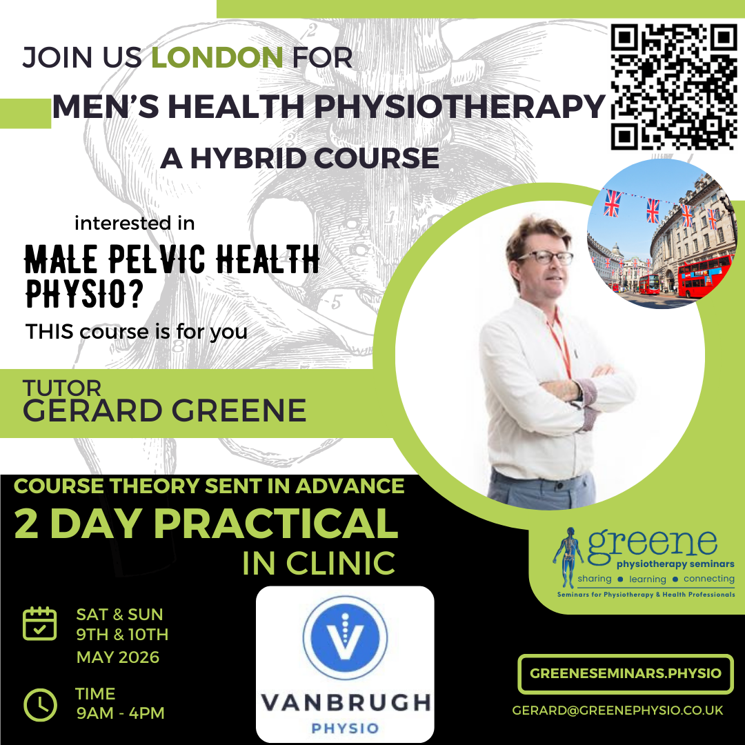 image for Gerard is bringing his Men’s Health Course to London this May!